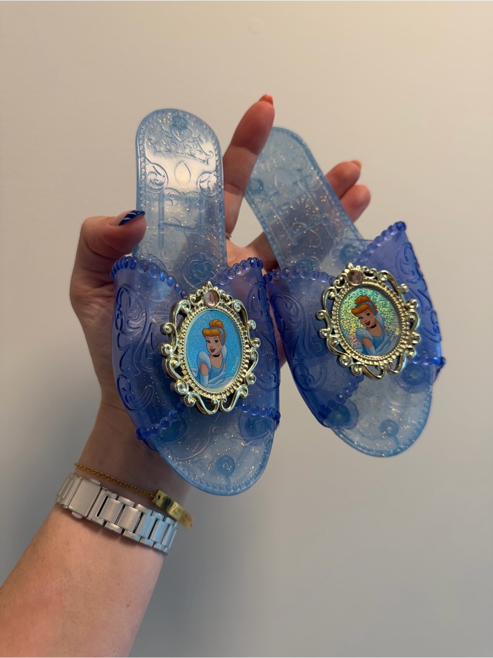 Disney Princess Cinderella Jelly Dress-Up Shoes! ✨